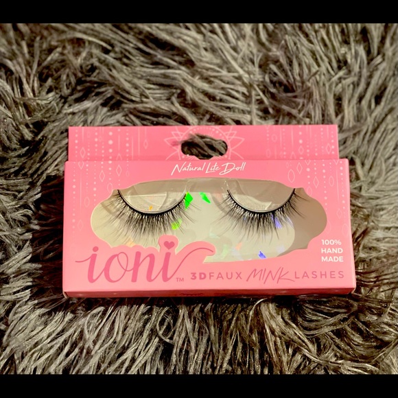 🔥3/$11🔥 Ioni 3D Natural Lite Doll Faux Mink Eyelashes - Picture 1 of 3